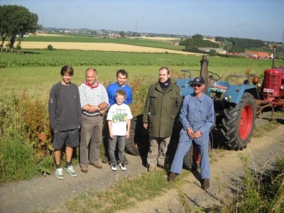 Eventjes een pauze in Sint-Denijs.