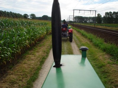 op de rondrit van de oogstfeesten aalter